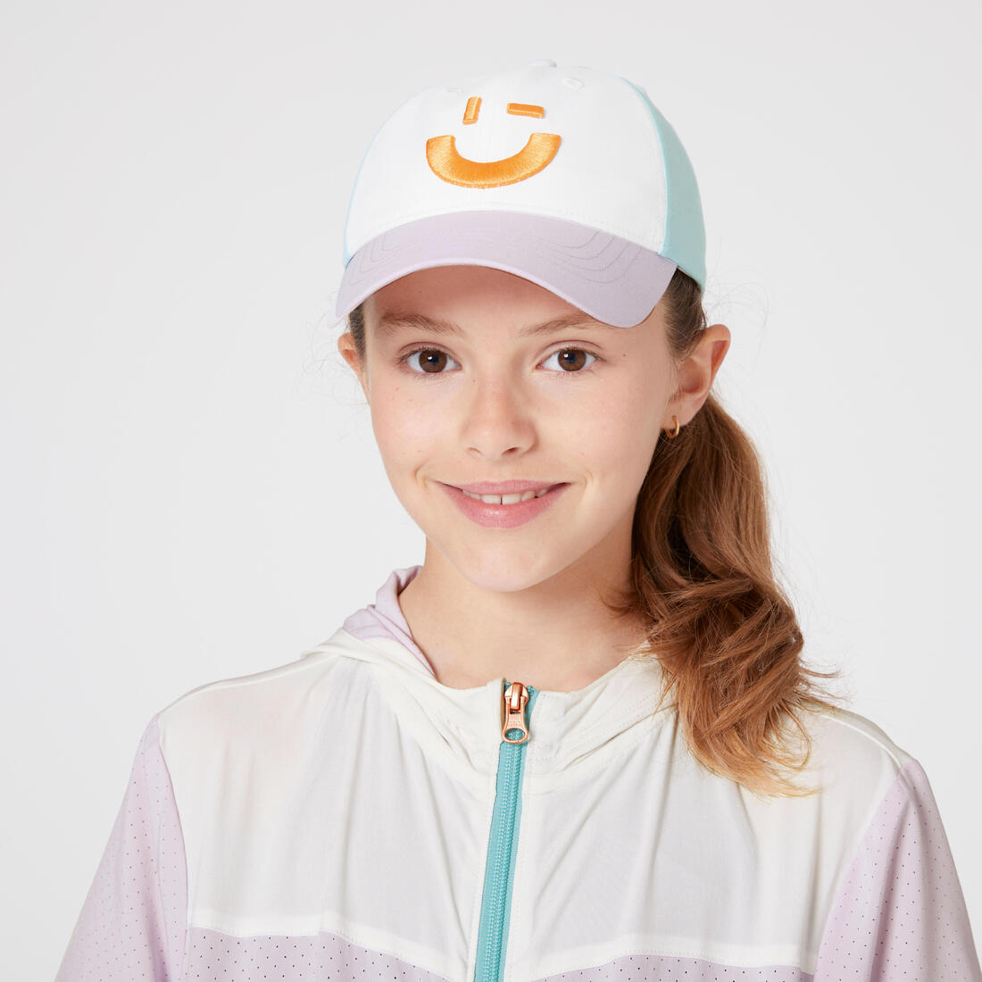 Casquette enfant respirante réglable mixte