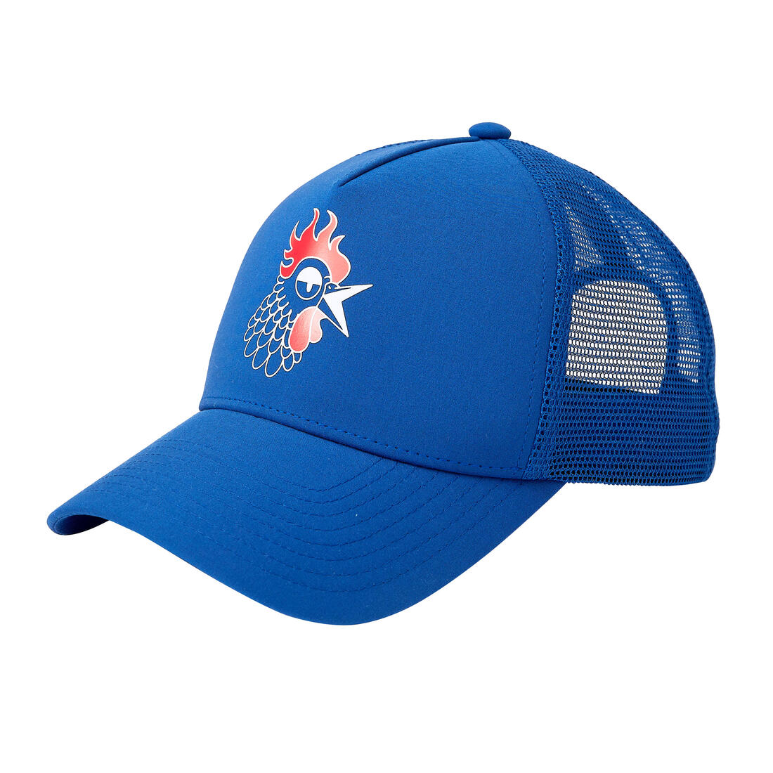 Casquette bleue coq Allez les Bleus mixte