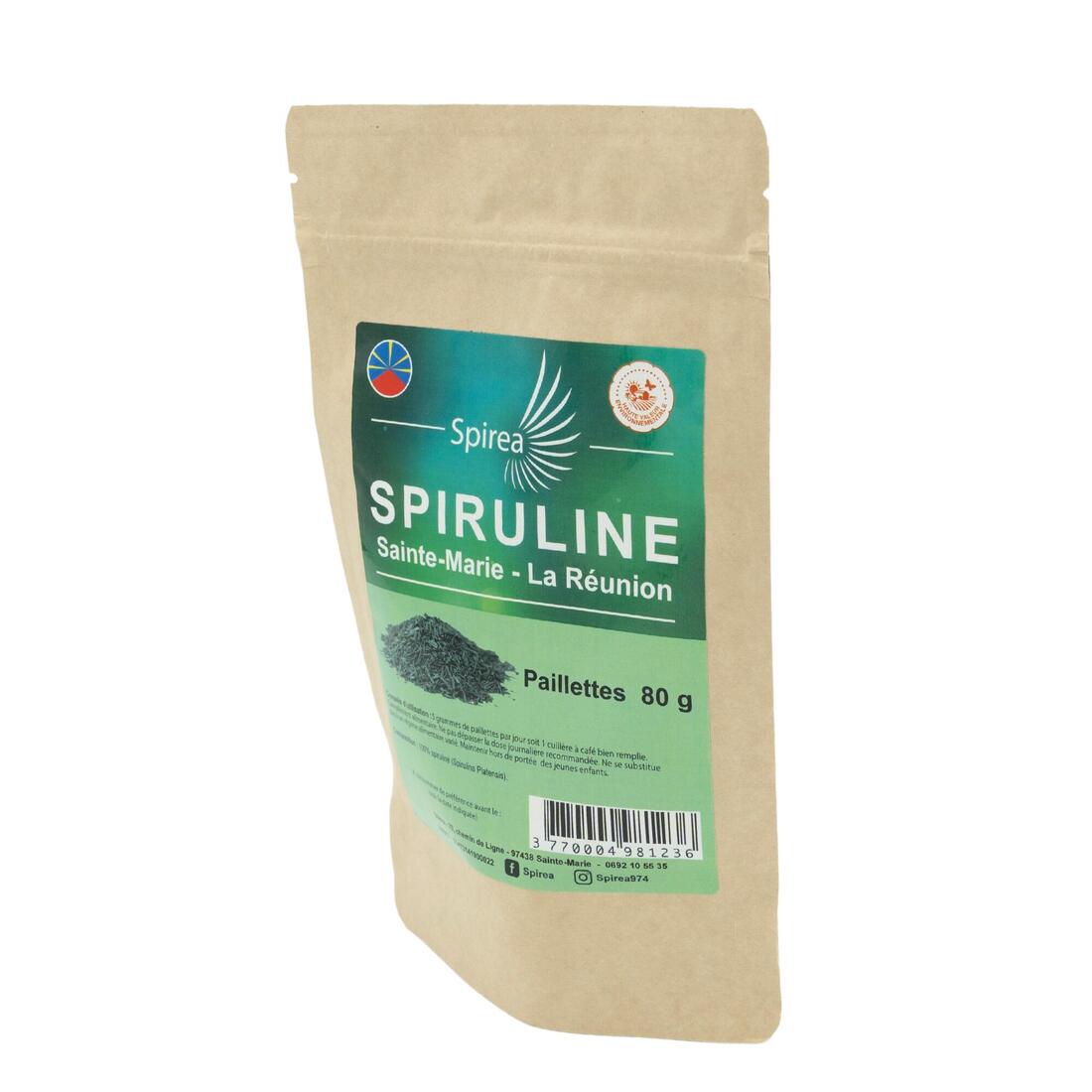 SPIREA-Spiruline 100 % paillettes - 80 gr