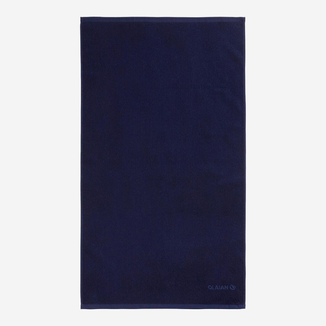 SERVIETTE S Bleu Foncé 90x50 cm