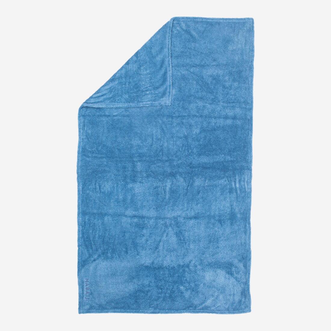 Serviette de bain microfibre ultra douce taille l 80 x 130 cm