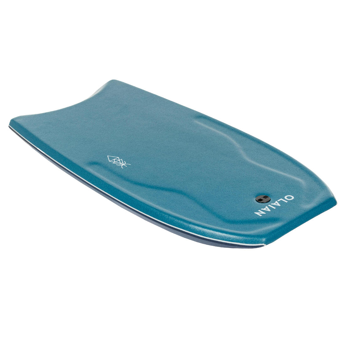 Bodyboard 500 bleu / orange avec leash