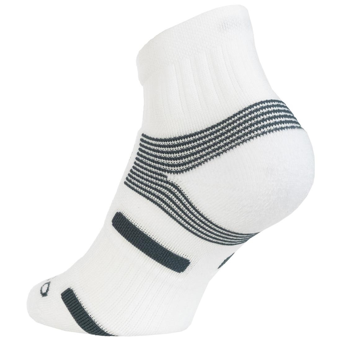 CHAUSSETTES DE SPORT MI-HAUTES ARTENGO RS 560 LOT DE 3