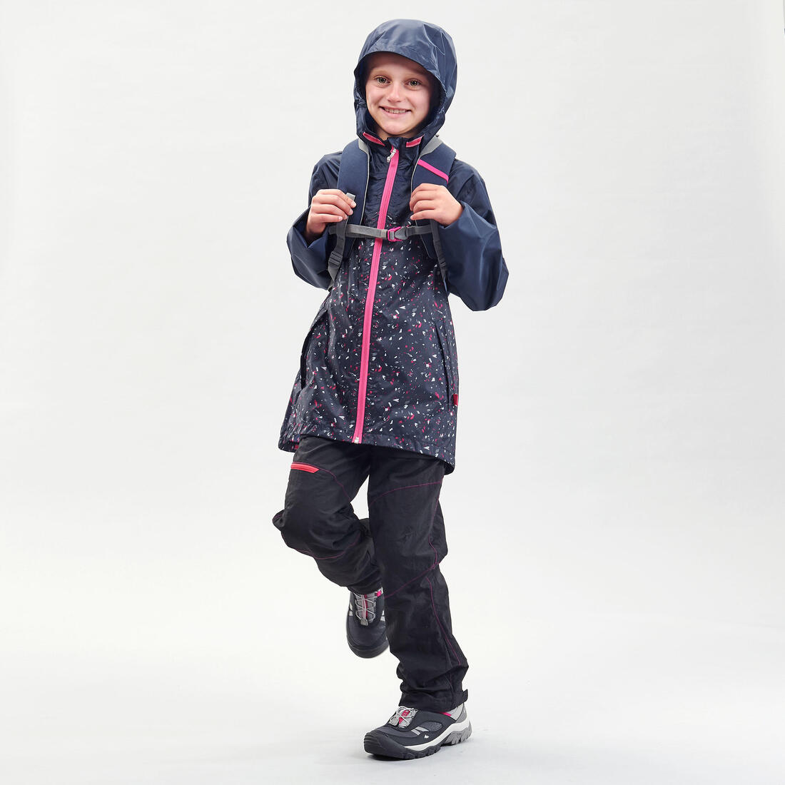 Veste imperméable de randonnée - MH150 - enfant 7-15 ans