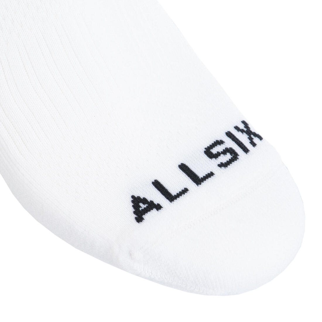 Chaussettes de volley-ball VSK500 Mid blanches