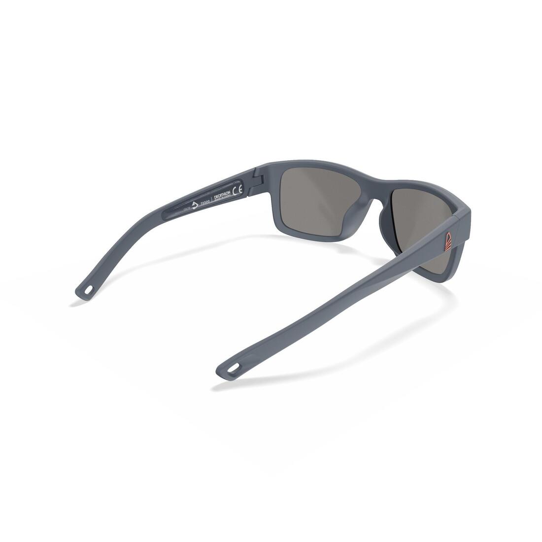 Lunettes de soleil polarisées flottantes voile SAILING 100 taille S Noir