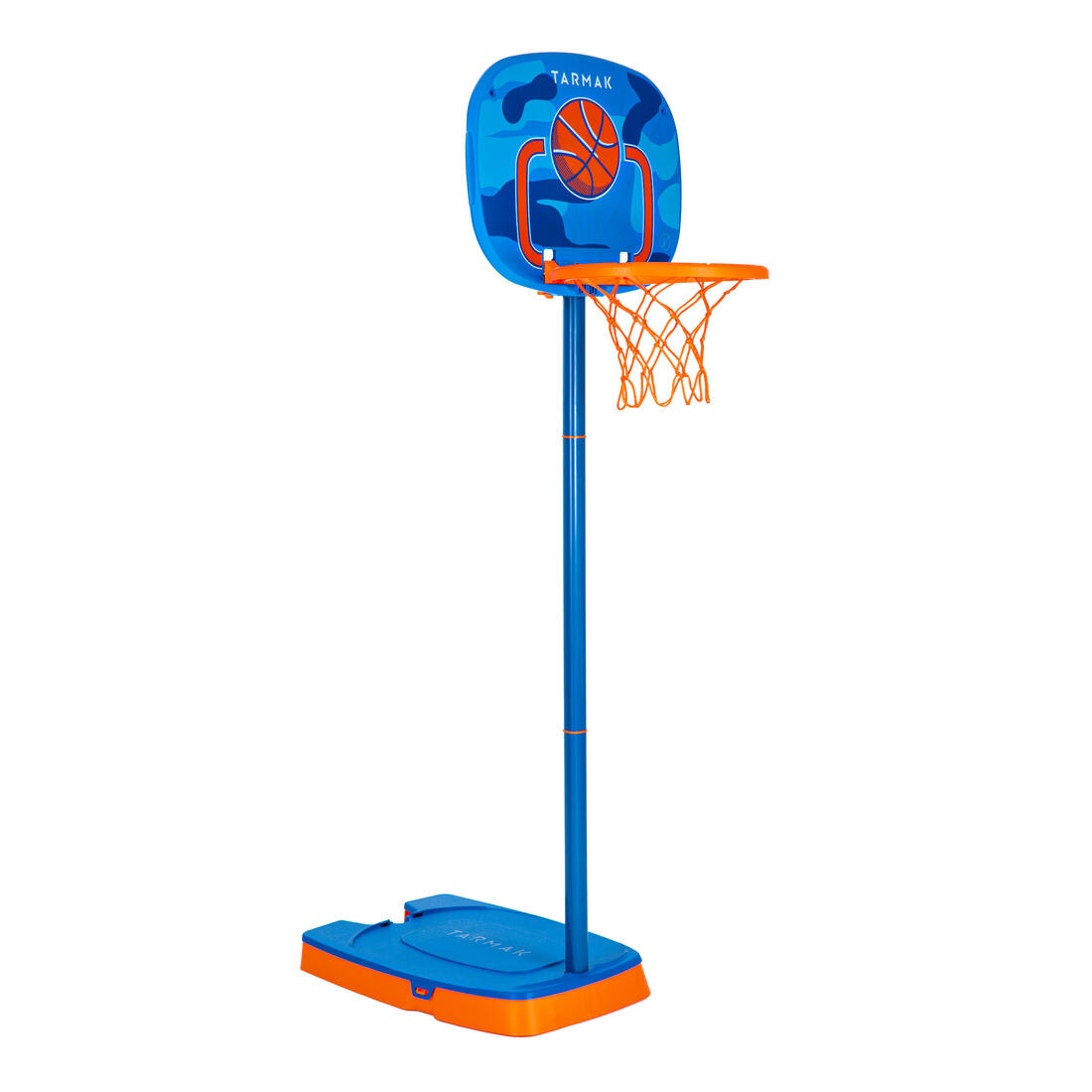 Panier de basket sur pied réglable de 0,9m à 1,2m Enfant - K100 Ball orange