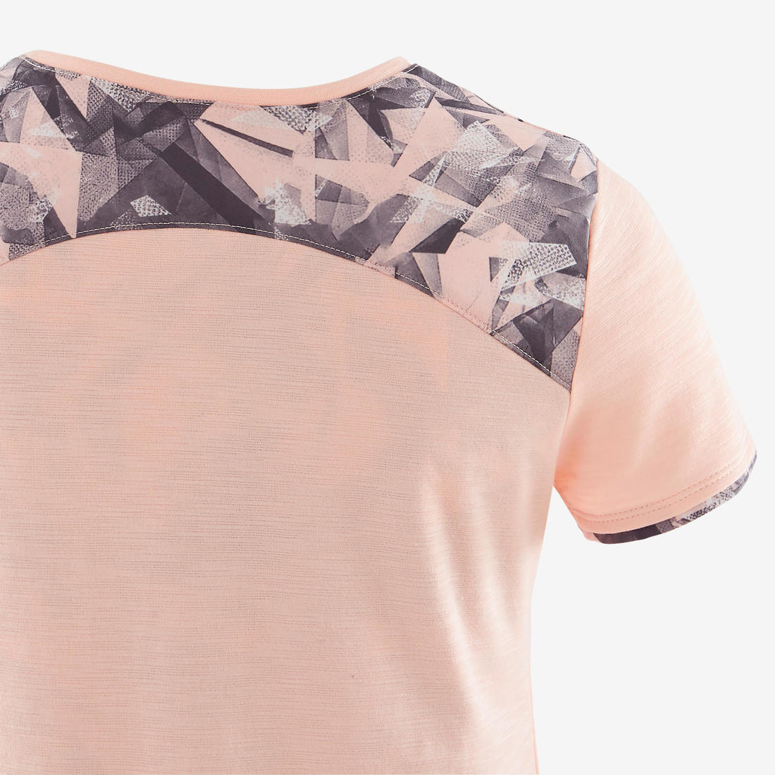 T-shirt 2en1 fille - rose print