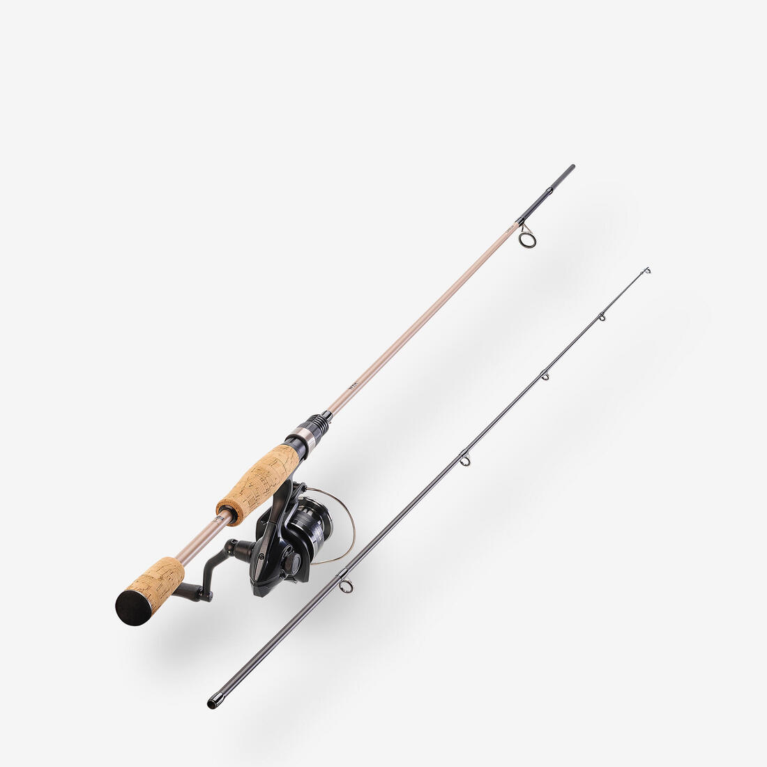 Ensemble canne & moulinet pêche aux leurres WXM 100 Spinning 1.80m L 2-10g