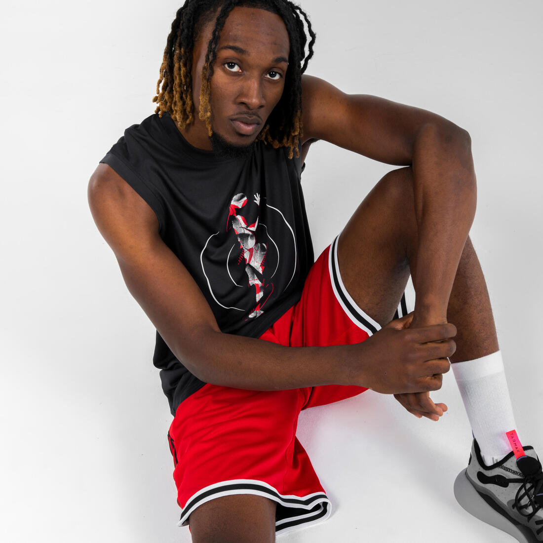 MAILLOT DE BASKETBALL SANS MANCHE HOMME/FEMME - TS500