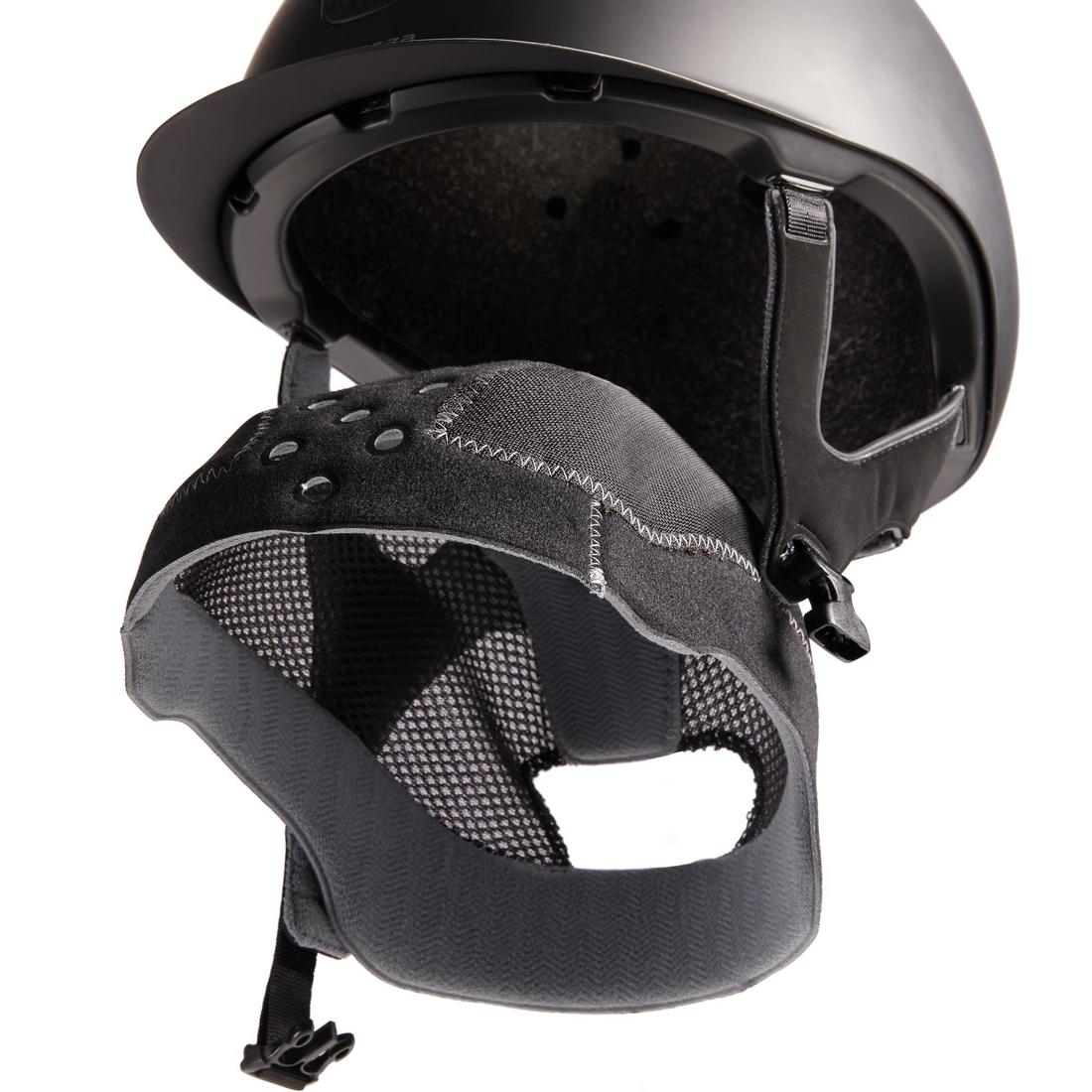 Casque équitation Adulte et Enfant - 520 noir mat