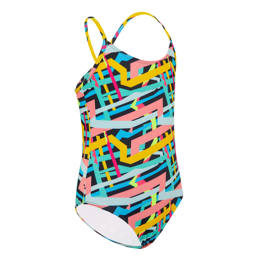 Maillot de bain 1 piece fille 100