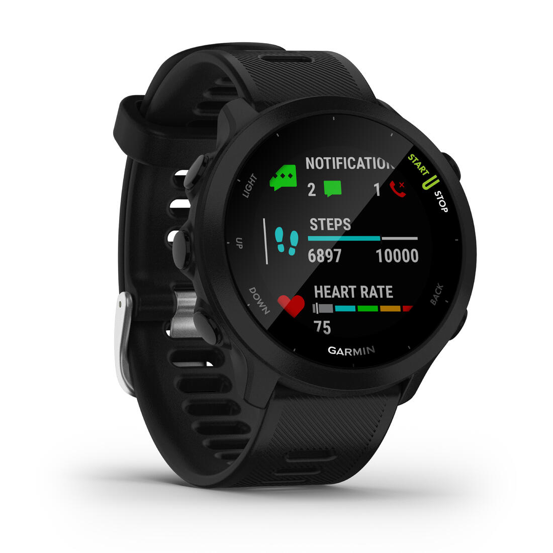 MONTRE GPS CONNECTÉE GARMIN FORERUNNER 55 NOIRE