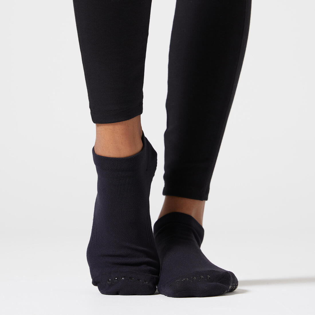 Chaussettes antidérapantes Fitness Femme - 500