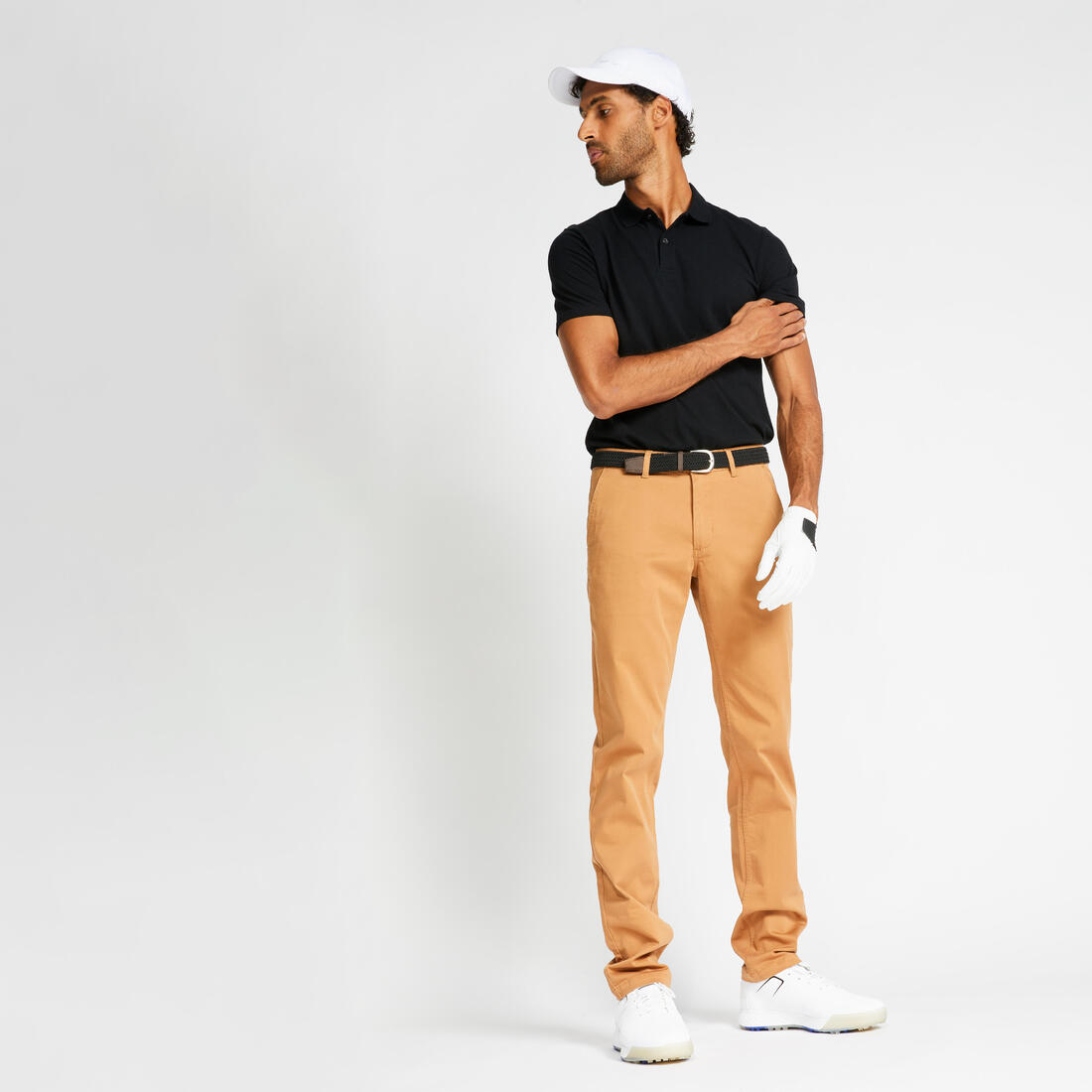 Pantalon golf Homme - MW500 rouge foncé