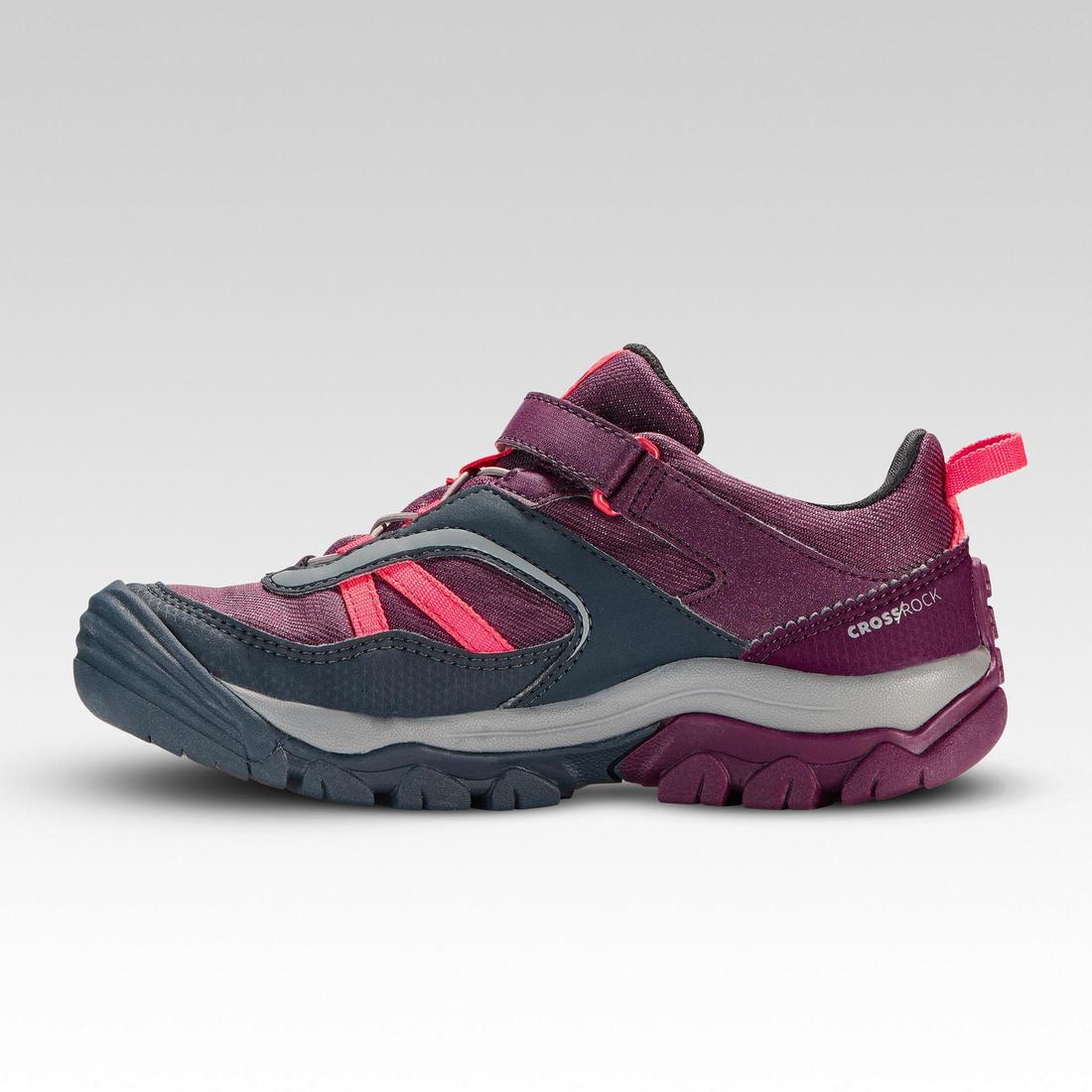 Chaussures imperméables de randonnée enfant  -CROSSROCK - 28 AU 34