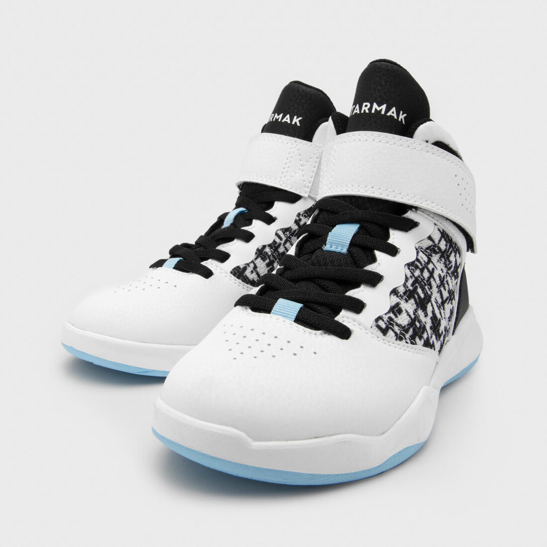 CHAUSSURES DE BASKETBALL ENFANT DEBUTANT - SE100 MARINE