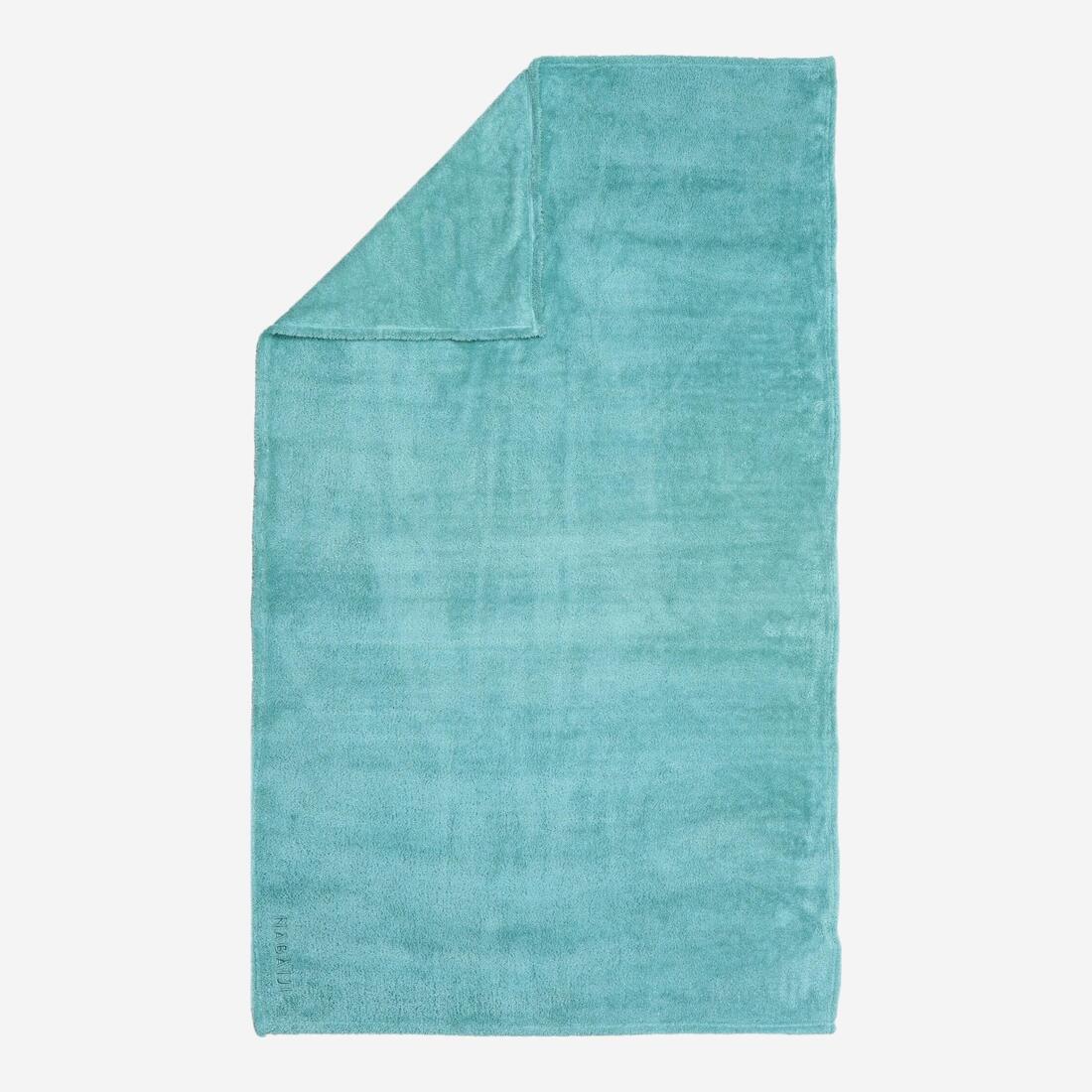 Serviette de bain microfibre ultra douce taille XL 110 x 175 cm