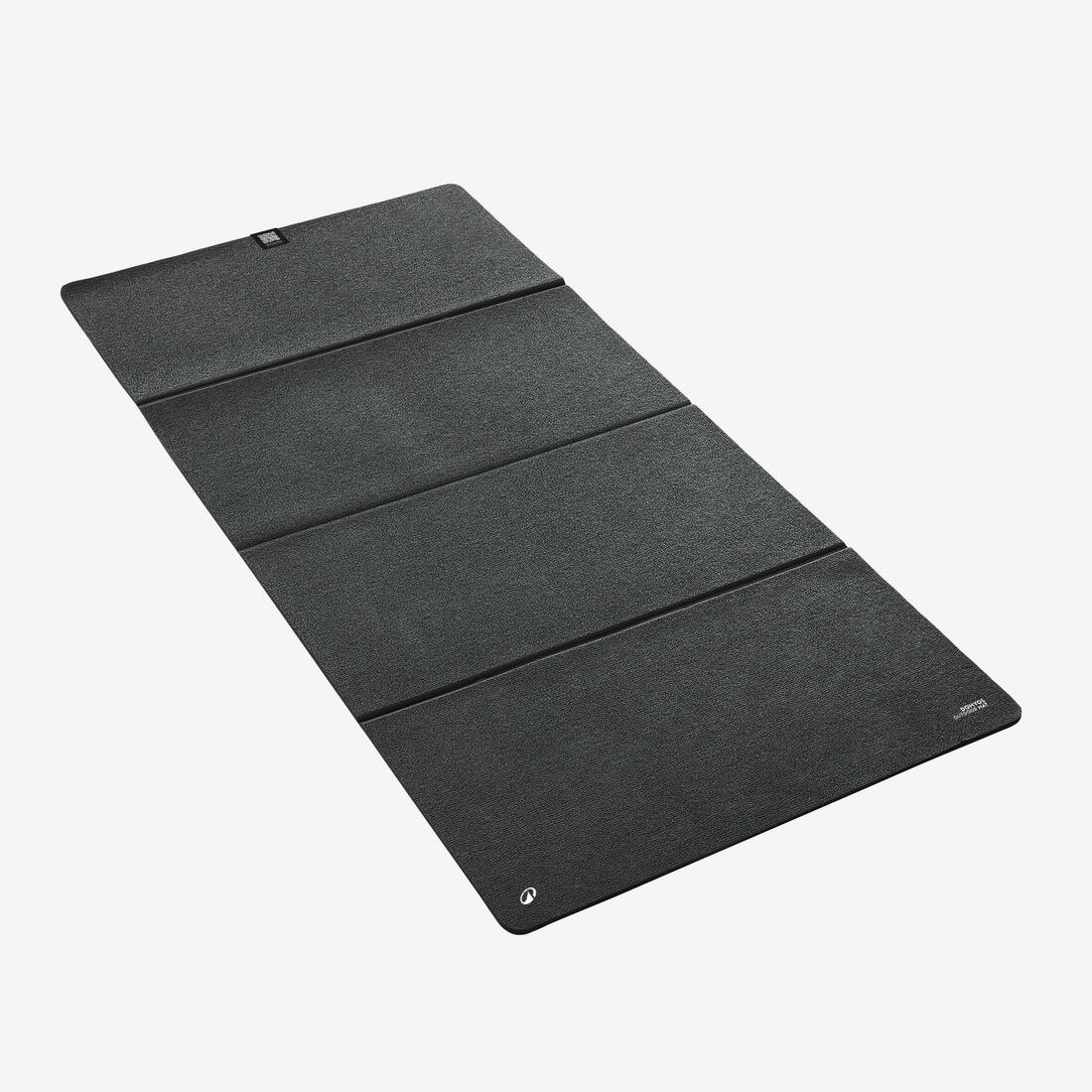 Tapis de sol 8 mm pliable intérieur et extérieur - noir