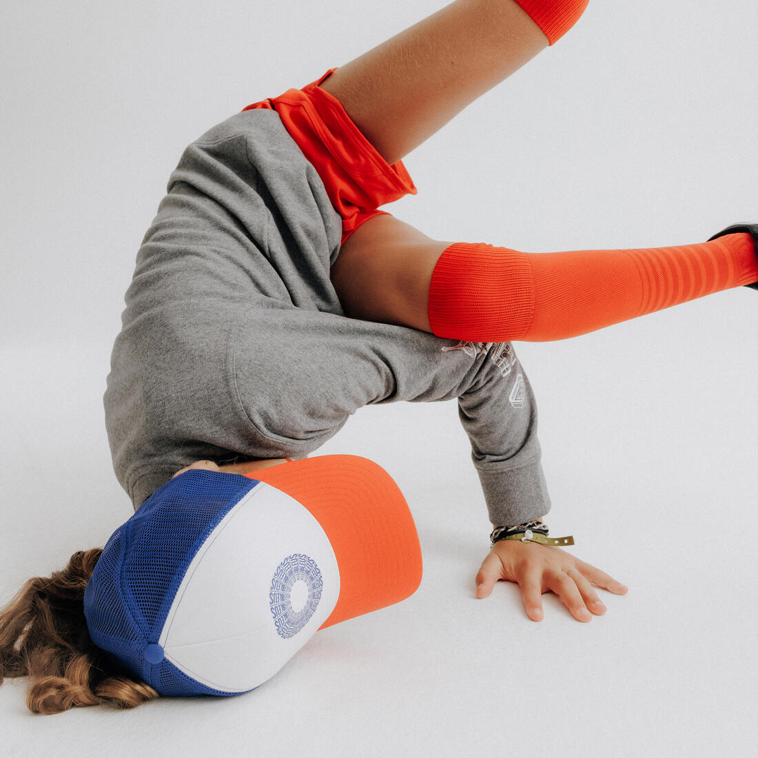 Casquette bleue coq Allez les Bleus mixte