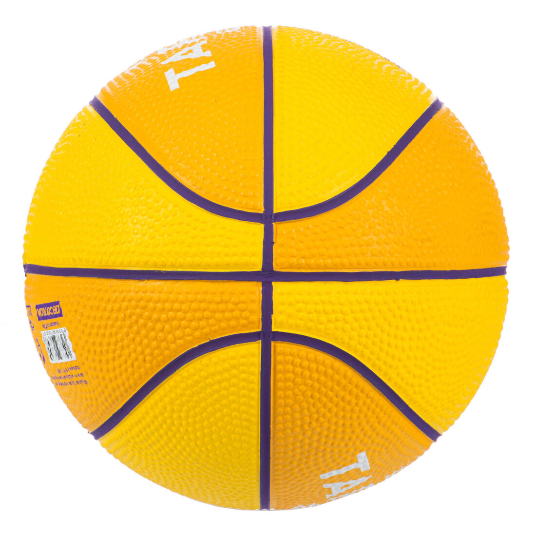 Mini ballon de basketball taille 1 Enfant - K100 Rubber