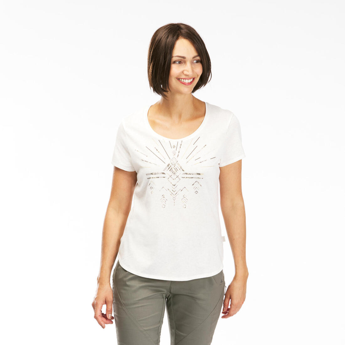 T-shirt de randonnée - NH500 - Femme