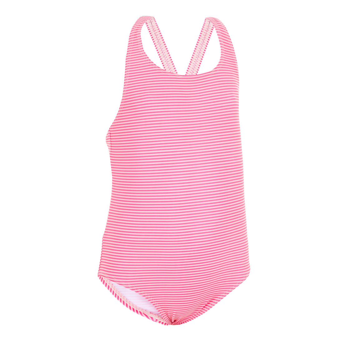 Maillot de bain 1 pièce bébé fille rose imprimé fleurs