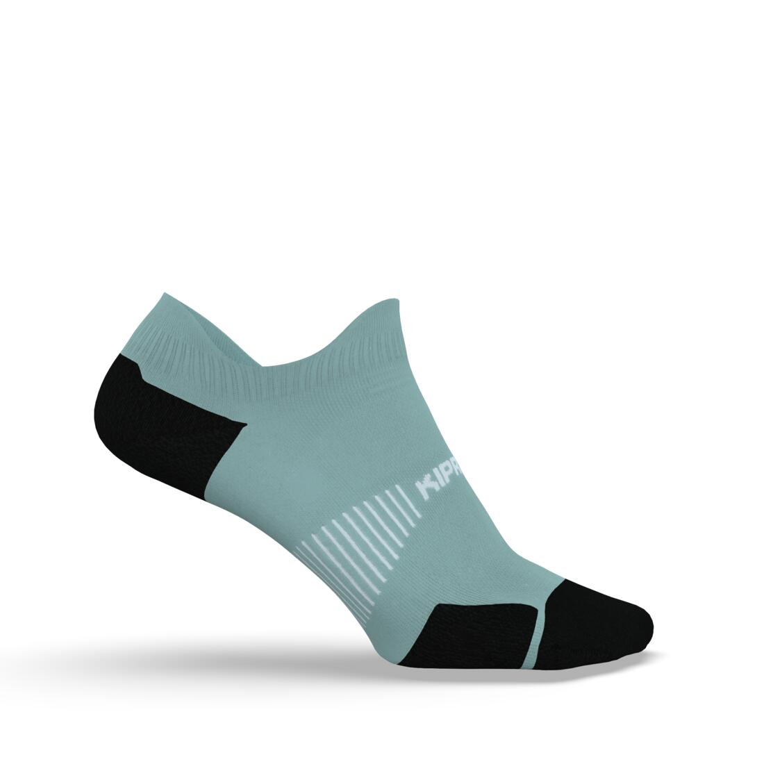 CHAUSSETTES DE RUNNING RUN900 FINES INVISIBLES NOIRES