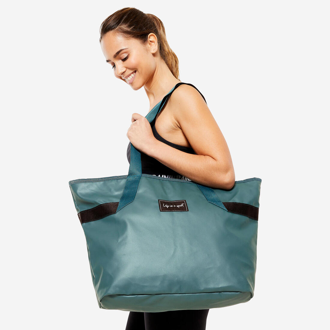 Sac cabas avec poches 25L femme