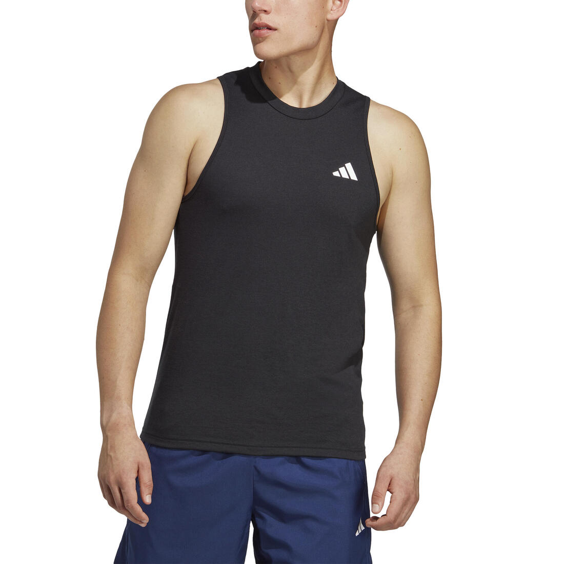 DEBARDEUR DE FITNESS CARDIO ADIDAS HOMME NOIR