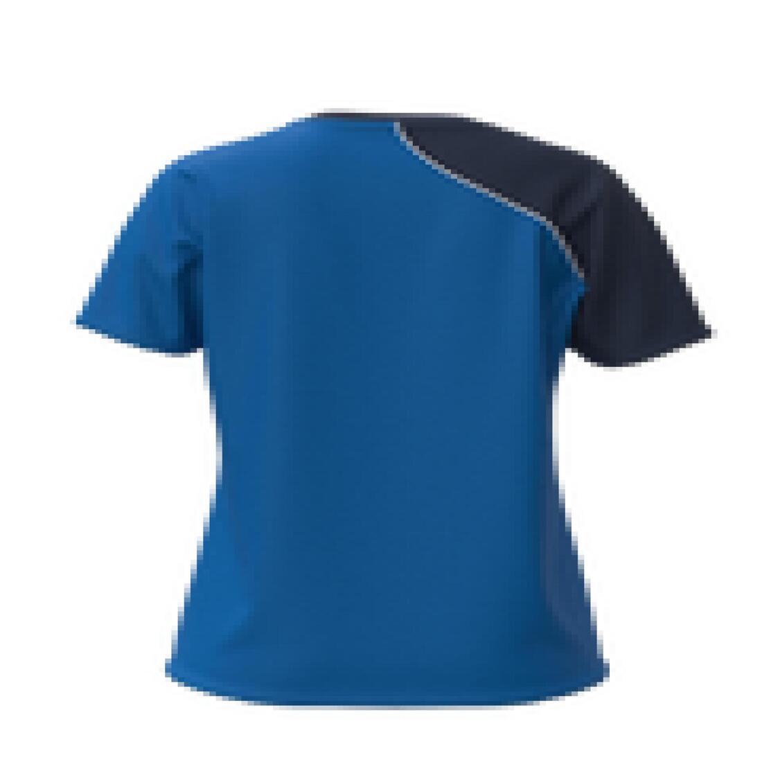 T-Shirt de Footbal Junior Mizuno Team Trad Shukyu Bleu