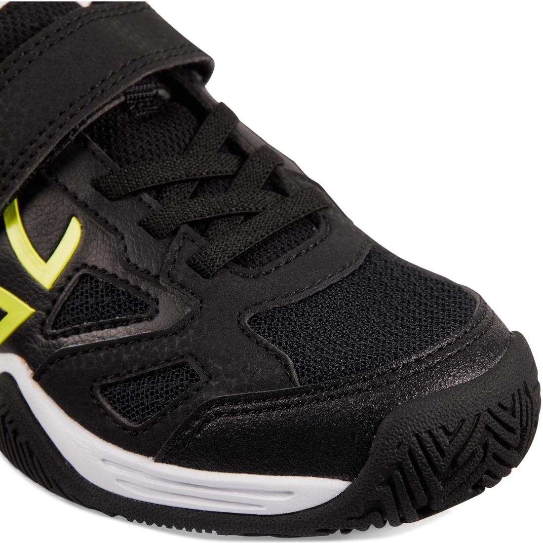 CHAUSSURES ENFANT TENNIS ARTENGO TS560 KD BLACK YELLOW