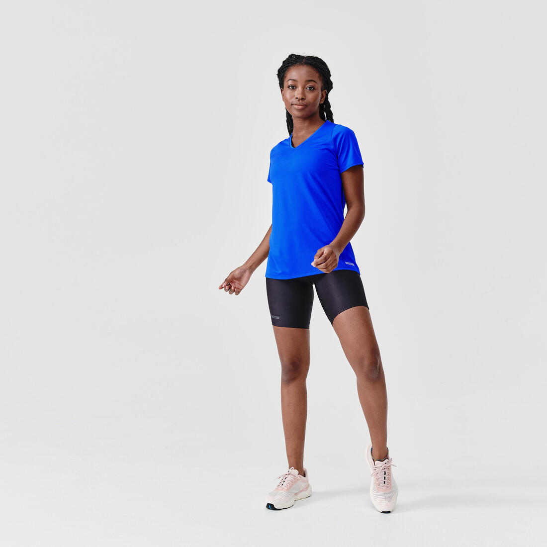 T-shirt manches courtes running respirant femme - Dry