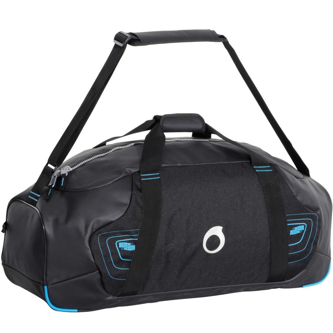 Sac de plongée sous-marine SCD 65 litres noir/bleu