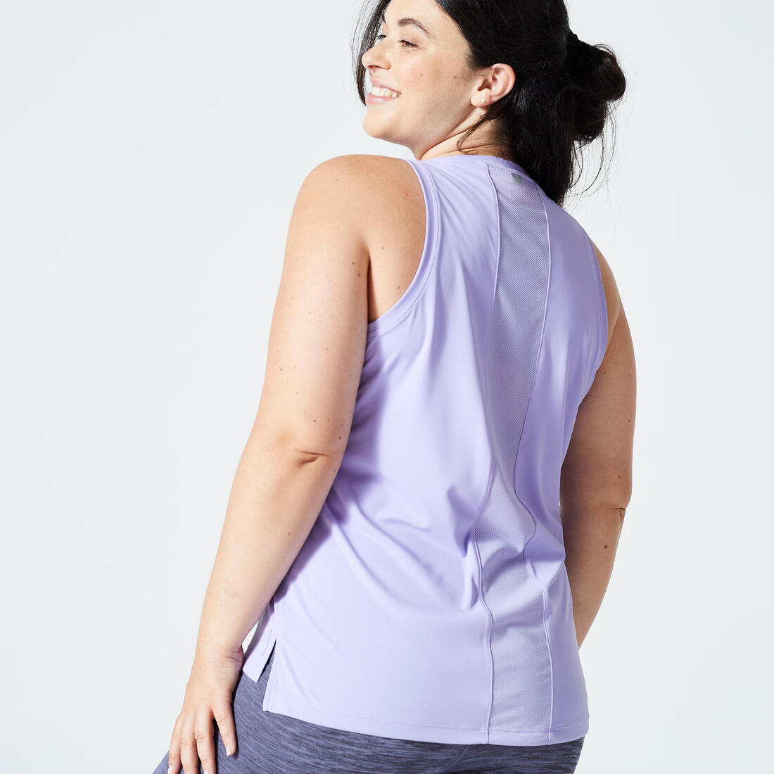 Débardeur de fitness coupe droite femme