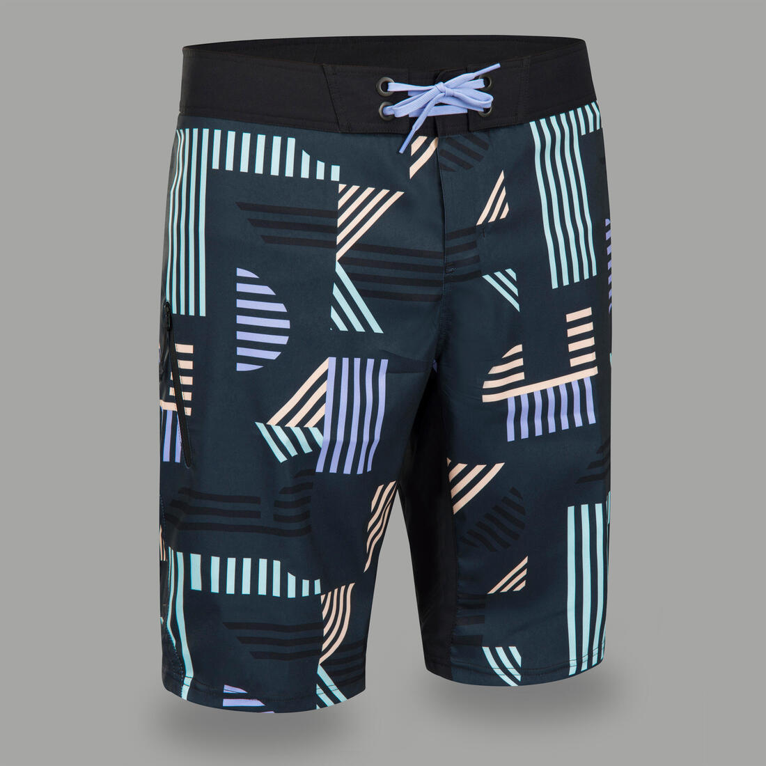 Surf boardshort standard 500 Risca Black