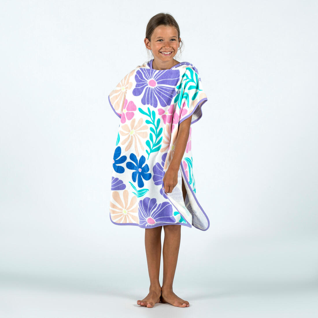 Poncho surf 500 junior (110 à 135 cm) surfy