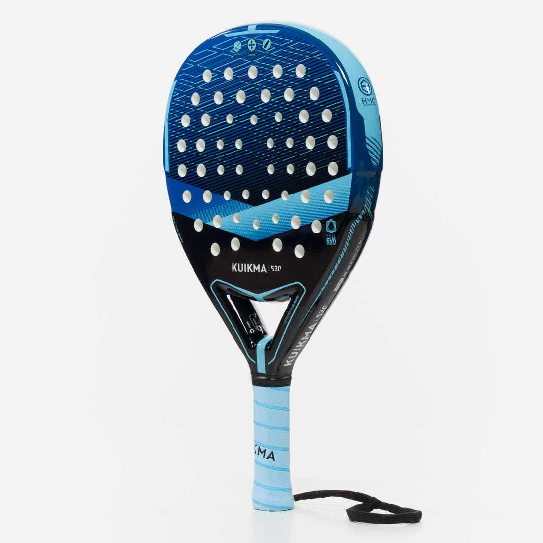 Raquette de padel adulte-Kuikma PR 530 bleu vert