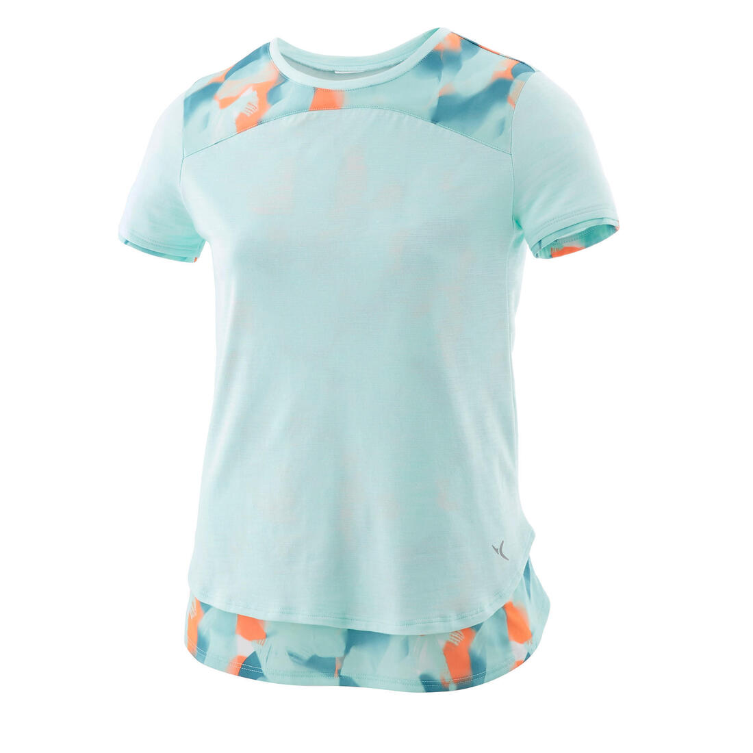 T-shirt 2en1 fille - rose print