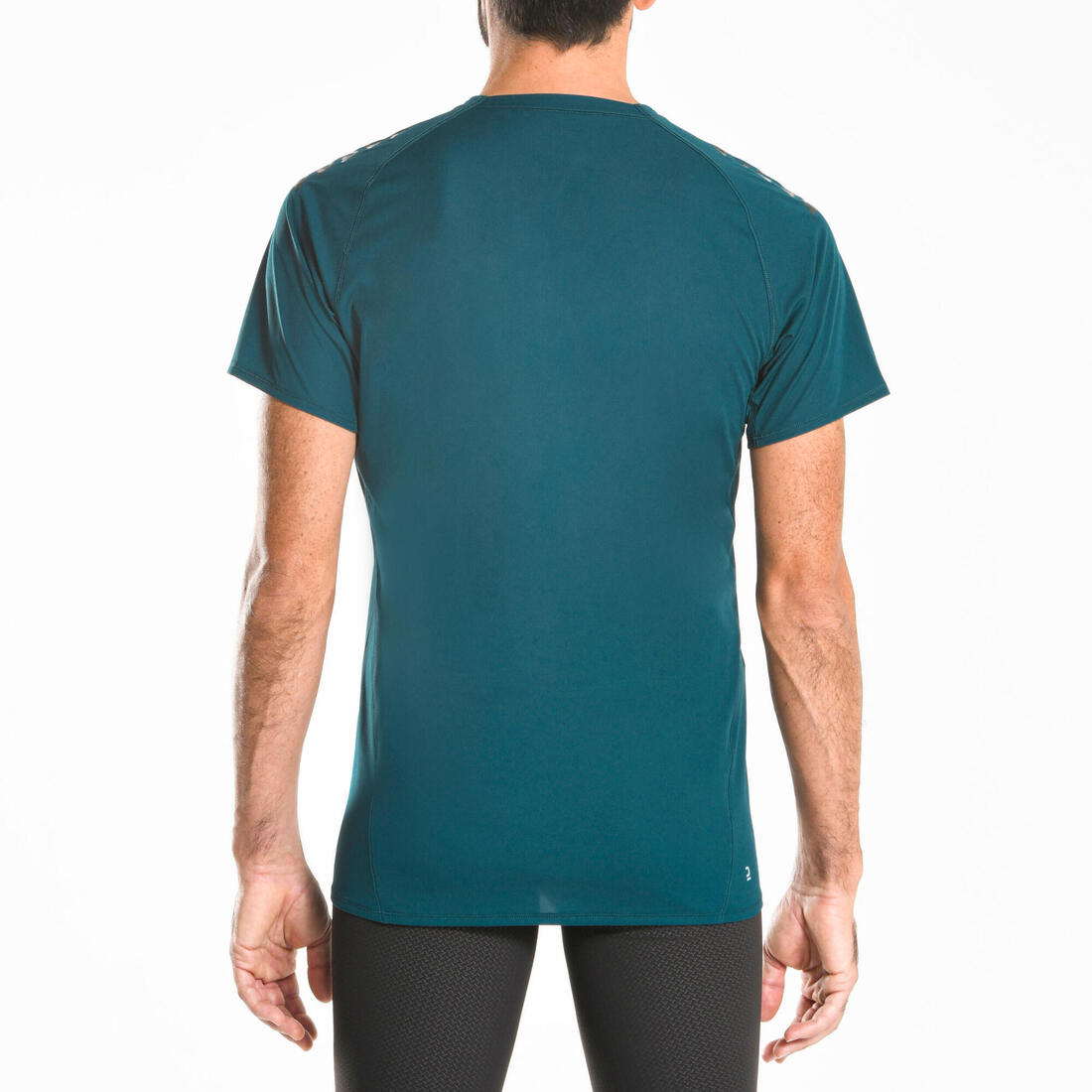 T-shirt de trail running résistant Homme - KIPRUN Run 500 Graph foncé