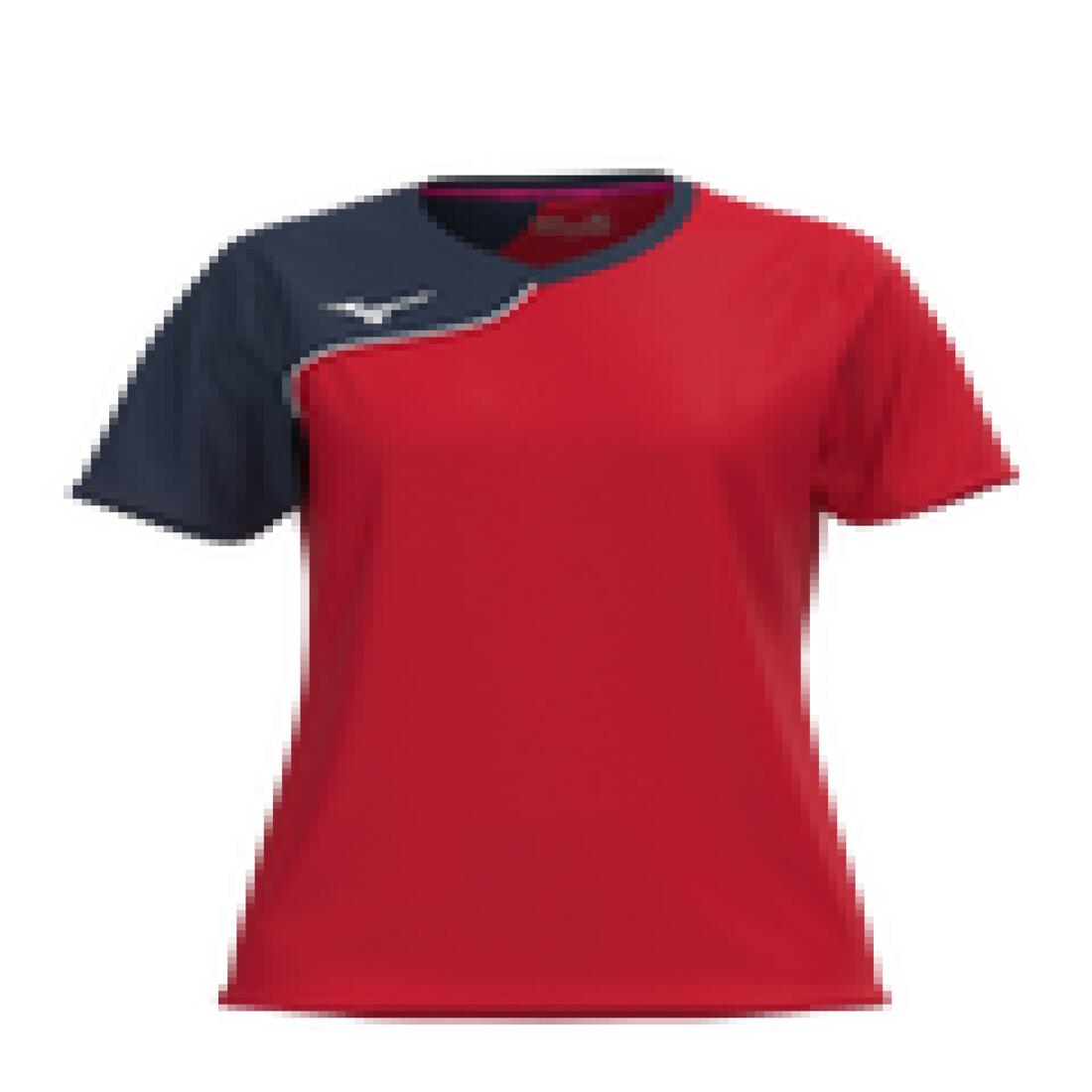 T-Shirt de Football Junior Mizuno Team Trad Shukyu Rouge