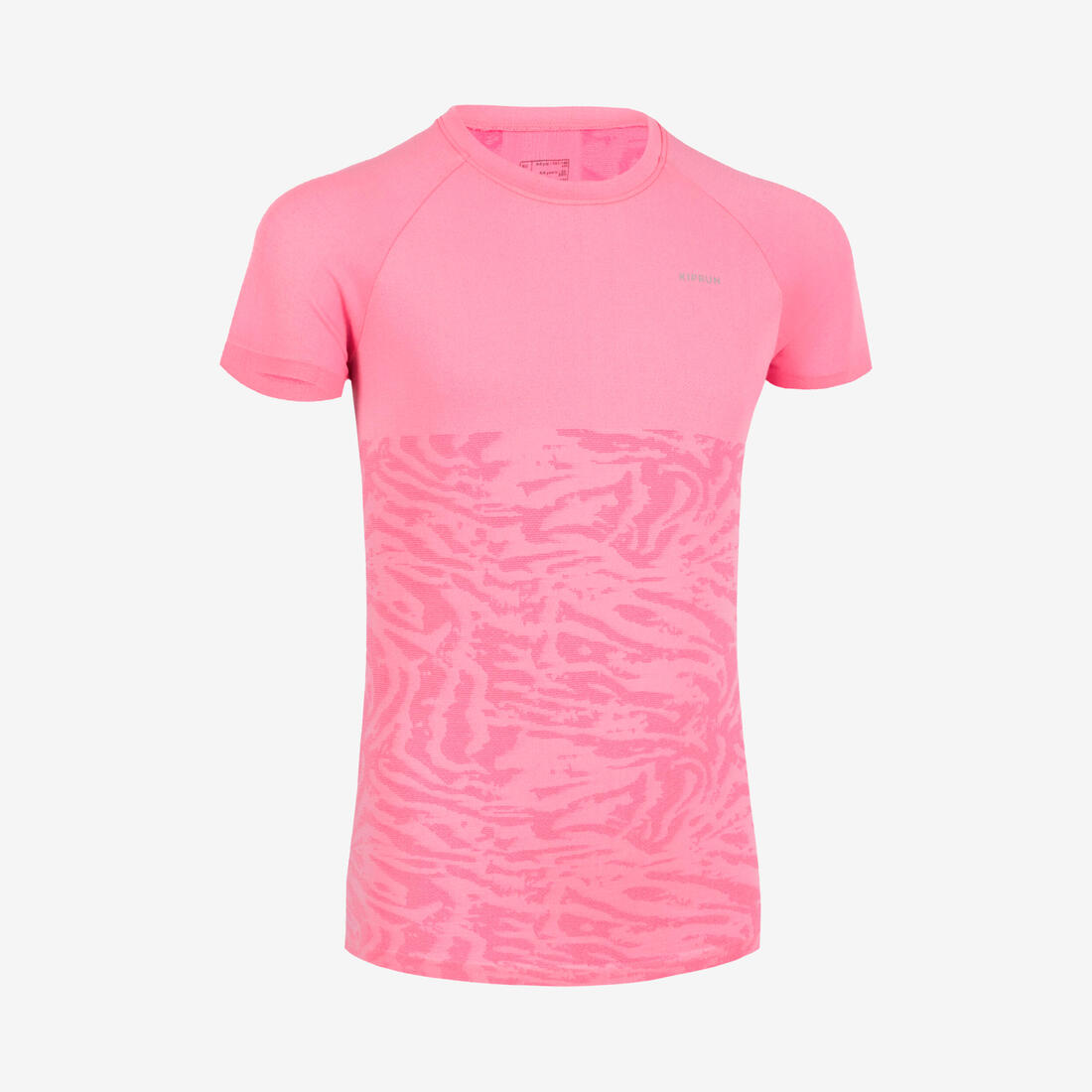 T-Shirt running sans couture Fille - KIPRUN CARE 900 rose