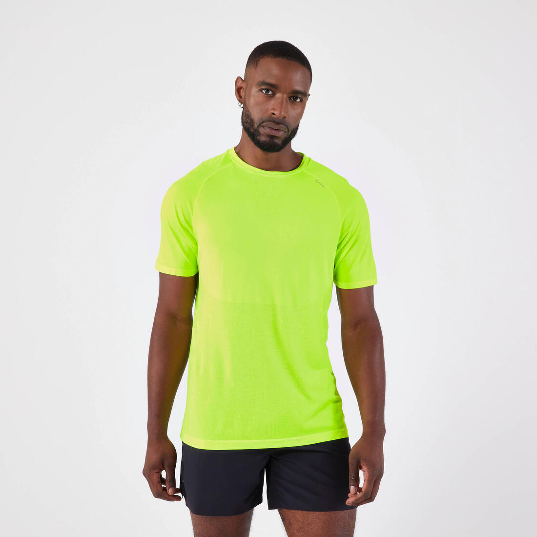 T-shirt de running sans couture homme - kiprun run 500 confort