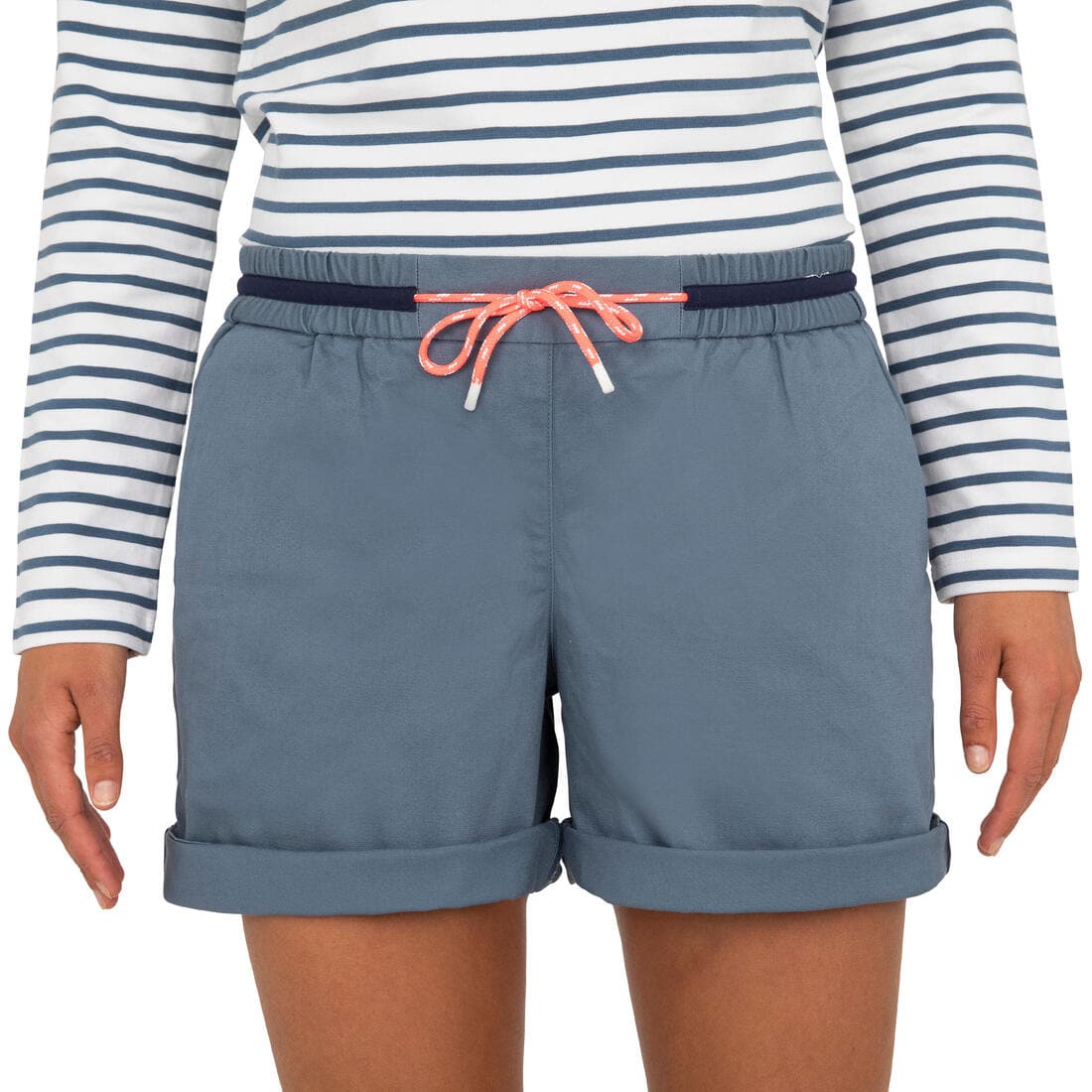 Short de voile femme SAILING 100 Navy