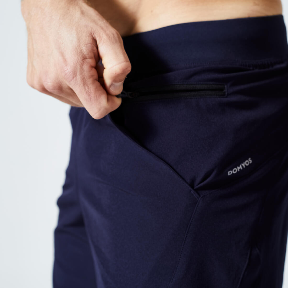 Short de fitness 2 en 1 collection respirant poche zippée homme