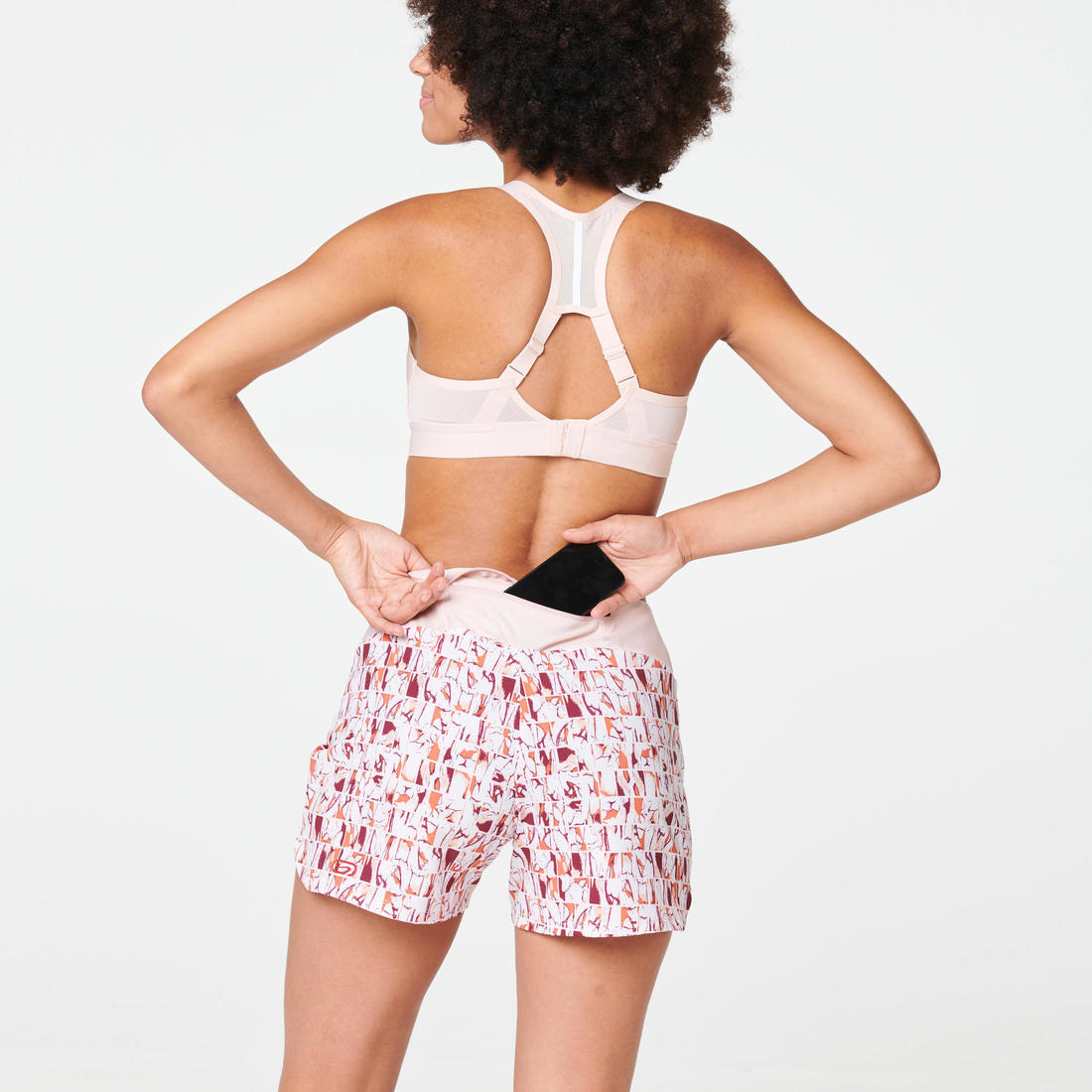 Short printé running femme - Dry