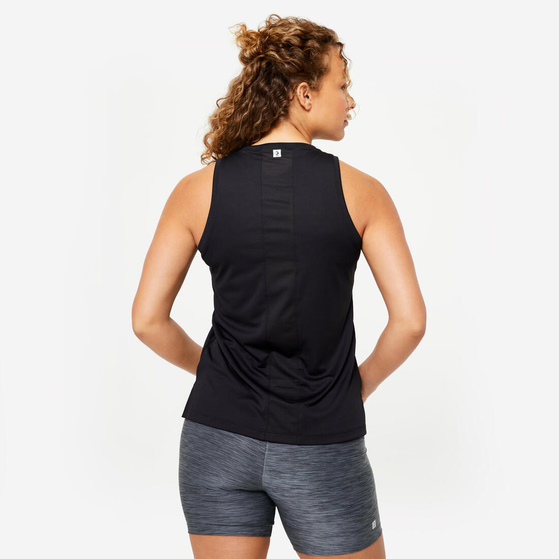 Débardeur de fitness coupe droite femme