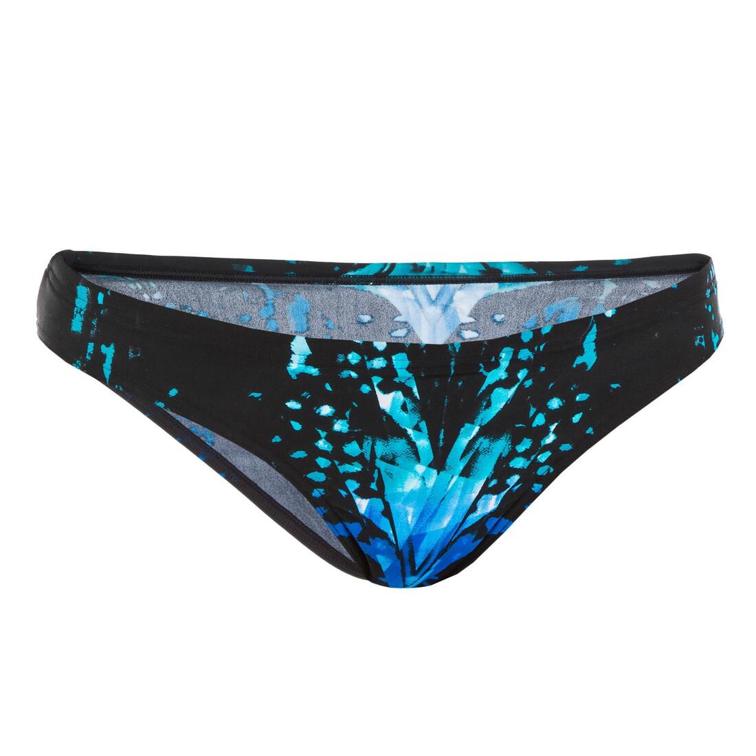 Bas de maillot de bain de natation femme Jana bleu et