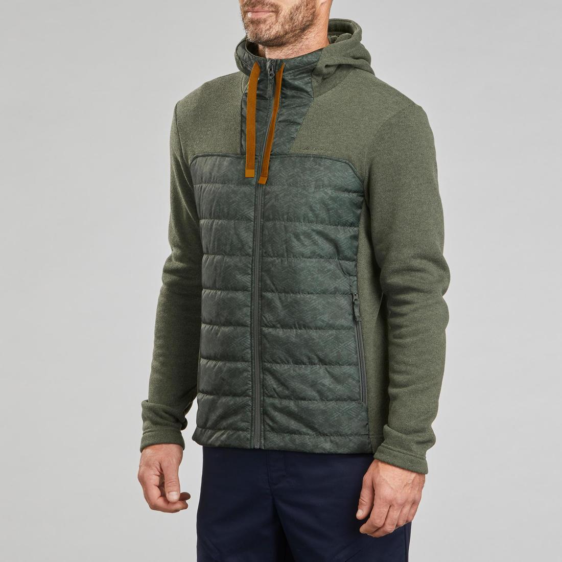 Sweat à capuche de randonnée - NH100 Hybride - Homme