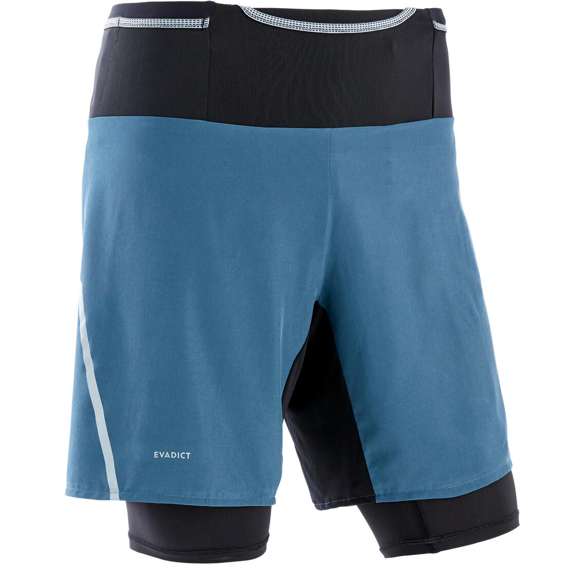 SHORT CUISSARD DE TRAIL RUNNING  CONFORT HOMME